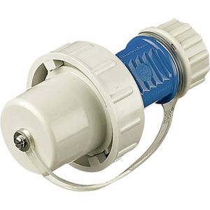 10828 Schutzkontaktstecker Kunststoff druckwasserdicht 230 v Weiß, Blau IP68 - Mennekes