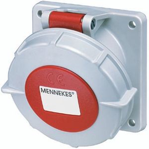 Mennekes - CEE-contactdoos - Rood - Aanbouw - 32A - IP67