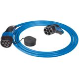 MENNEKES Kabel zasilający charging cable Mode 3, Type 2, 20A, 1PH (blauw/zwart, 4 meters)