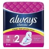 Classic Maxi - Maandverband - Met Vleugels - 9 Stuks