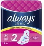 Classic Maxi - Maandverband - Met Vleugels - 9 Stuks