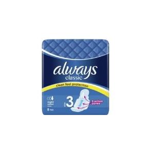 Always - Classic Night - Maandverband - 8 Stuks