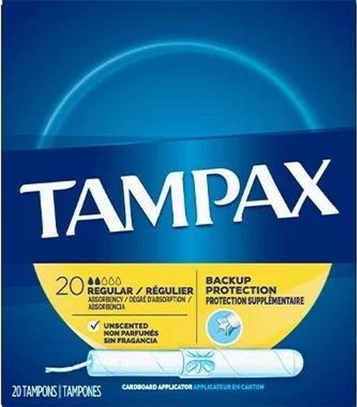 Tampax - Regular - Tampons - Inhoud 20 Stuks