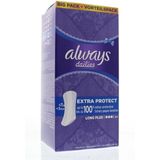 Always - Dailies Pantyliners Lang Plus - Inlegkruisjes - 44 Stuks