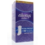 Always - Dailies Pantyliners Lang Plus - Inlegkruisjes - 44 Stuks