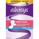 Always Dailies Normal Classic Soft Like Cotton - 58 stuks - Inlegkruisjes