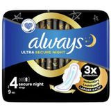 Always Ultra Zeker Nacht Volume - 9 stuks