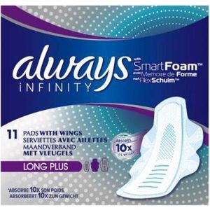 Always - Infinity Long - Maandverband - 11 Stuks