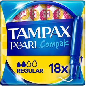 Tampax Compak Pearl Regular - tampons