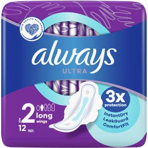 Always Ultra Lang Met Vleugels 12 st