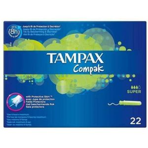 TAMPAX Super Compak 22'S  22 stk.