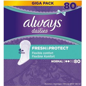 Always Inlegkruisjes Normal 80 stuks