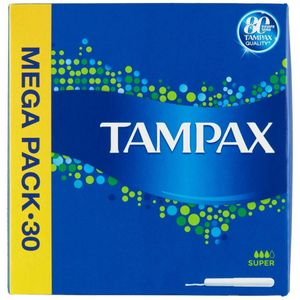 Tampax Super Tampons - 30 stuks