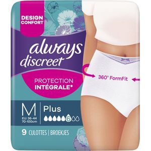 Always Discreet Incontinentiebroekjes - Maat Maxi M  - 9 Stuks