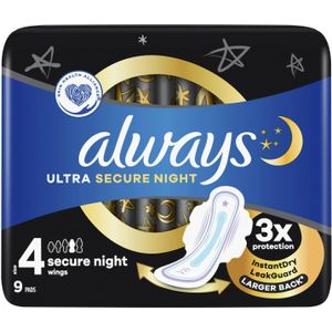 Always Ultra Veilige Nacht Met Vleugels 9 st