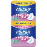 Always - Sensitive Normal - Maandverband - 24 Stuks