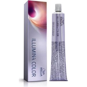 Wella - Illumina Color - Permanent Color Creme - Lichtbruin Natuurlijk Mat - Tube 60 ml