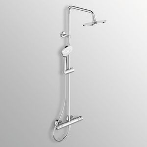 Ideal Standard Duschsystem Ceratherm T50 m.Brausethermostat Schlauch 1750mm Chrom, A7225AA