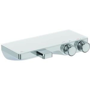 Ideal Standard Ceratherm S200 A7330AA Wandmengkraan voor douche en bad, thermostatisch, met dienblad, verchroomd,