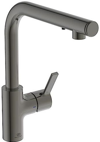 Ideal Standard Gusto - Spültischarmatur mit Seifenspender, Magnetic Grey A7817A5