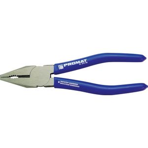 Promat Combinatietang | lengte 160 mm | gepolijst kunststof mantel - 4000810195 4000810195