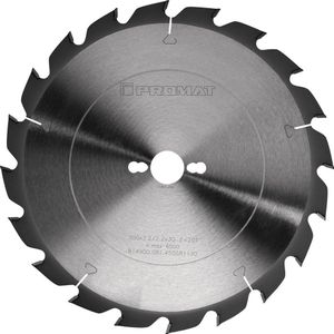 Promat Precisie-cirkelzaagblad | Bouw-uitvoering | buiten-d. 400 mm aantal tanden 28 FF | gat 30 mm snijbreedte 3,8 mm | hardmetaal - 4000814903 4000814903
