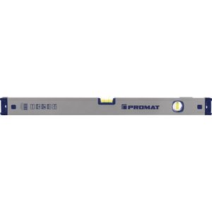 Promat Waterpas | 50 cm | aluminium zilver | ± 0,5mm/m spiegellibel - 4000857155 4000857155