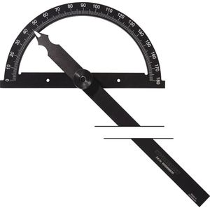 Promat Hoekmeter | gradenboog-d. 200 mm | beenlengte 300 mm - 4000858570 - 4000858570