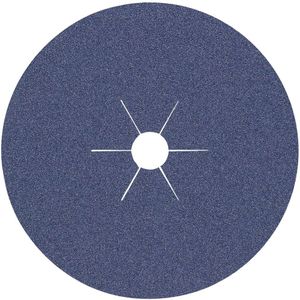 Promat Fiberschijf | d. 125 mm korreling 80 | RVS | zirkoniumkorund - 4000841669 4000841669