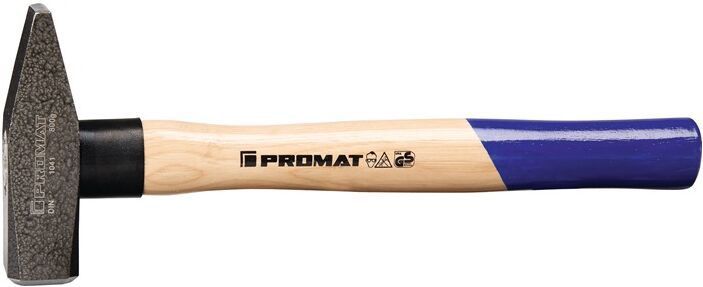 PROMAT Schlosserhammer 400g Stiel-L.310mm Hickory m.Nylonschutzh&#252;lse