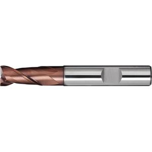 Promat Spiebaanfrees | DIN 6527 L type N | nominale-d. 5 mm inzetlengte 15 mm | VHM TiAlN DIN 6535 HB | snedeaantal 2 - 4000866197 4000866197