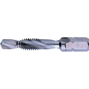 Promat Combidraadsnijboorbit | HSSG 1/4 inch 6kt M3x2,5 mm | spoed 0,50 mm - 4000867333 4000867333