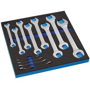 Promat Gereedschapsmodule | 12-delig 2/3-module | sleutelbreedten 6x7-30x32 mm - 4000871232 4000871232