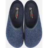 Haflinger - Grizzly Torben - Pantoffel - Blauw - Wol