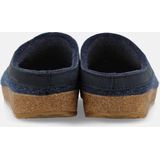 Haflinger - Grizzly Torben - Pantoffel - Blauw - Wol
