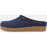 Haflinger - Grizzly Torben - Pantoffel - Blauw - Wol