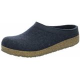 Haflinger Grizzly Torben - Pantoffels Dames - Pantoffels Heren  - Graphit - Maat 38