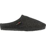 Haflinger - Alaska - Pantoffels - Grijs - Wollen Bovenwerk - Antislip Zool