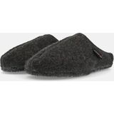 Haflinger - Alaska - Pantoffels - Grijs - Wollen Bovenwerk - Antislip Zool