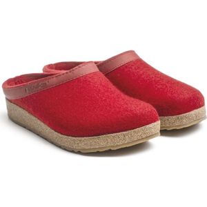 Haflinger - Grizzly Torben - Pantoffels - Rubin - Wolvilt