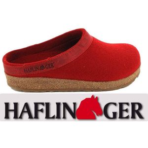 Haflinger - Grizzly Torben - Pantoffel - Rubin - Wolvilt