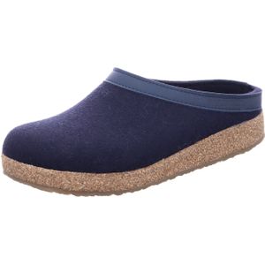 Haflinger - Grizzly Torben - Pantoffels - Blauw - Wol