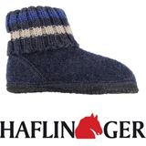 HAFLINGER - Paul - Slippers - Grijs - Scheerwol - Antislip