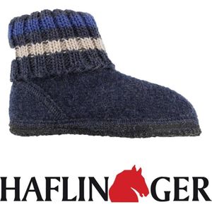 HAFLINGER - Paul - Slippers - Grijs - Scheerwol - Antislip