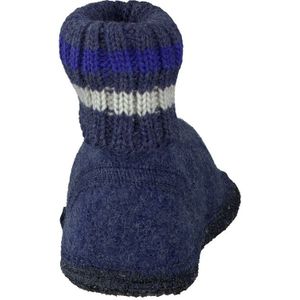 Haflinger Paul Jeans Wol Pantoffels Sloffen