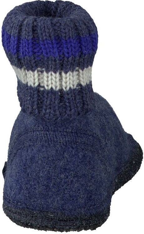 Haflinger Paul Jeans Wol Pantoffels Sloffen