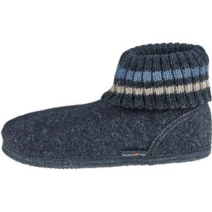 HAFLINGER - Paul - Pantoffels - Grijs - Scheerwol - Antislip
