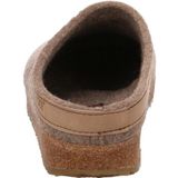 HAFLINGER Grizzly Torben Pantoffel - Jeans - 100% Wolvilt - Antislip Zool