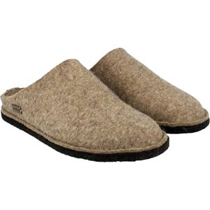 Haflinger - Flair Soft - Pantoffels - Wolvilt - Zwart