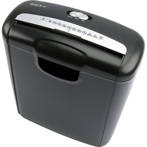 Dahle PaperSAFE PS 100 Papierversnipperaar, 5 vellen, veiligheidsniveau P4, snijdt deeltjes, olie- en onderhoudsvrij, 12 liter, grijs